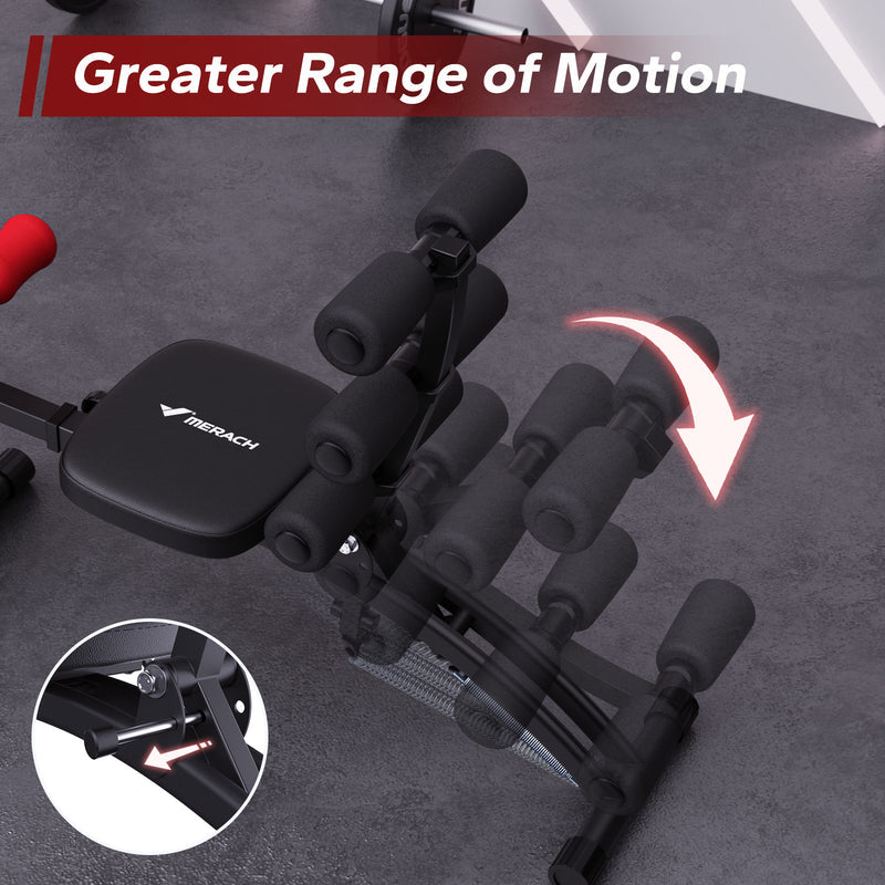 Adjustable Ab Bench – 4-Level Core Trainer