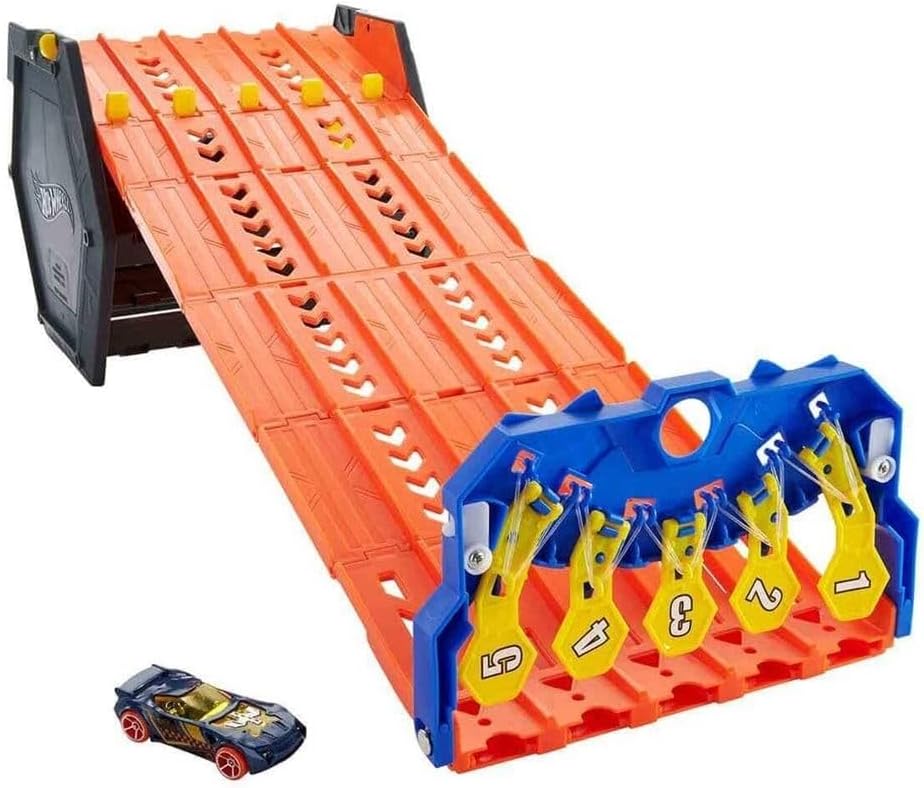 Kids' Foldable Race Track & Toy Organizer