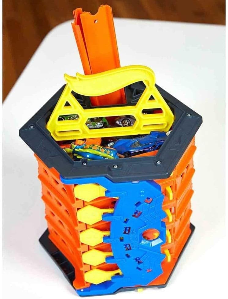 Kids' Foldable Race Track & Toy Organizer