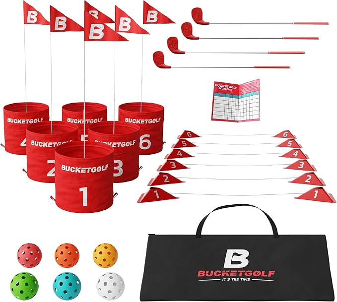 Portable Golf Game | Take Anywhere Set for Beach, Park & Yard 🏖️🌳