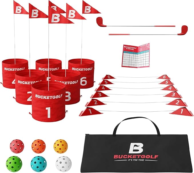 Portable Golf Game | Take Anywhere Set for Beach, Park & Yard 🏖️🌳
