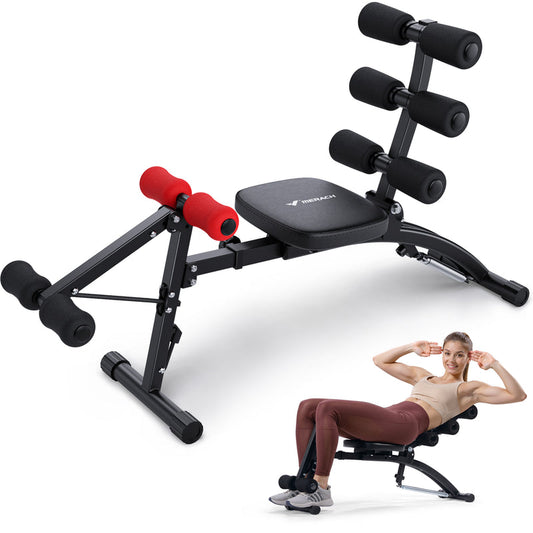 Adjustable Ab Bench – 4-Level Core Trainer