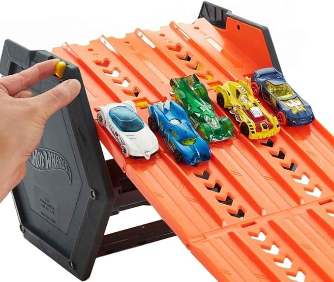 Kids' Foldable Race Track & Toy Organizer