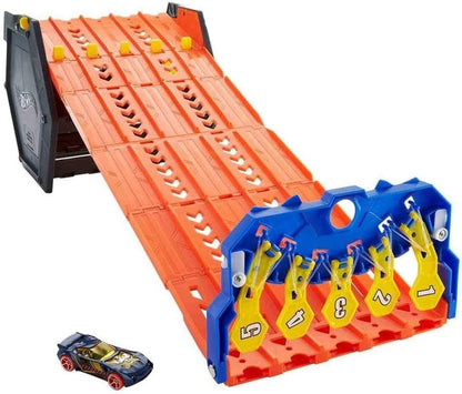 Kids' Foldable Race Track & Toy Organizer