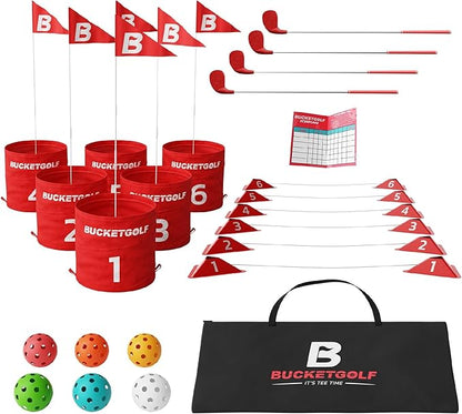 Portable Golf Game | Take Anywhere Set for Beach, Park & Yard 🏖️🌳