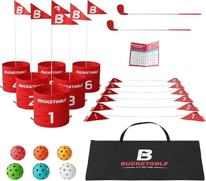 Portable Golf Game | Take Anywhere Set for Beach, Park & Yard 🏖️🌳