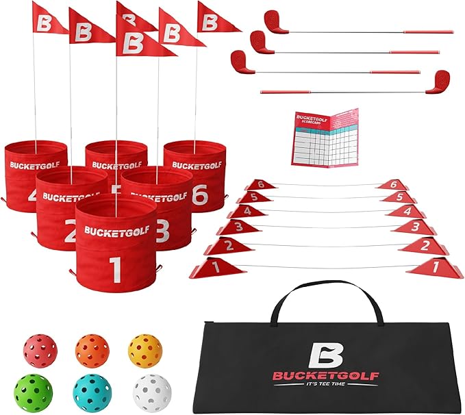 Portable Golf Game | Take Anywhere Set for Beach, Park & Yard 🏖️🌳