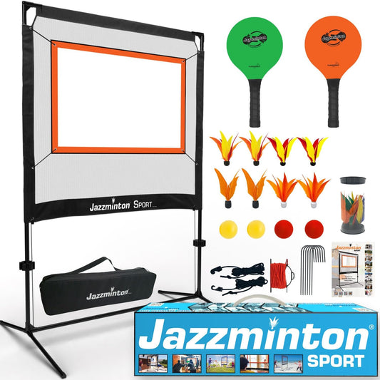 All-in-One Paddle Sport Set: Backyard & Indoor Net Game for Family Fun