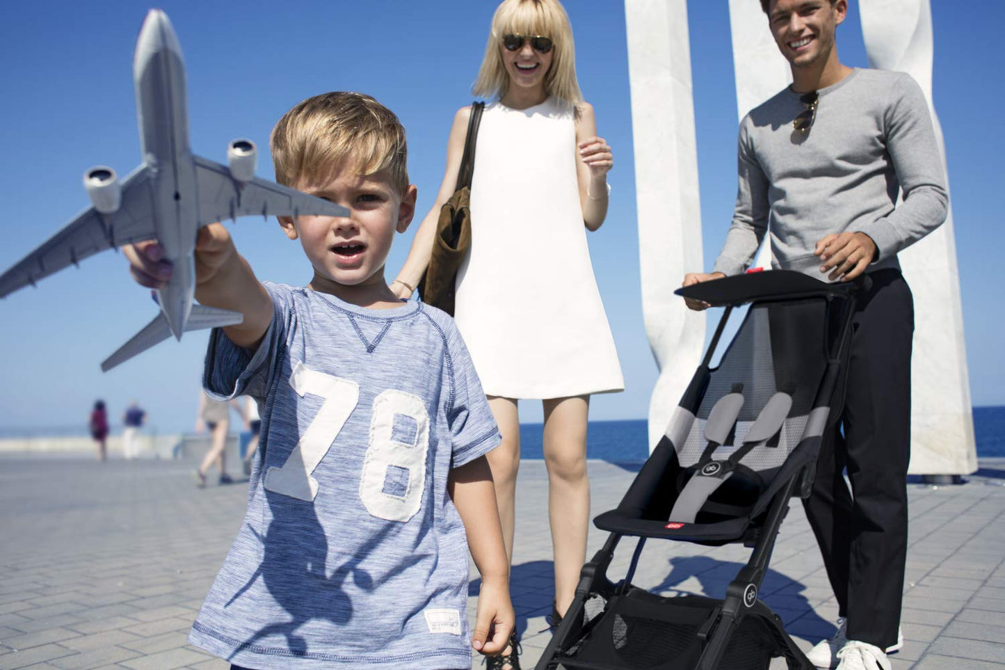 World's Smallest Folding Stroller - All-Terrain Baby Pushchair from Birth to 4 Years