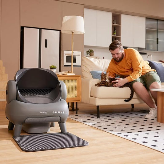 Smart Self-Cleaning Litter Box - Open Design & Odor Control