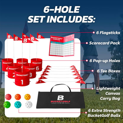 Portable Golf Game | Take Anywhere Set for Beach, Park & Yard 🏖️🌳