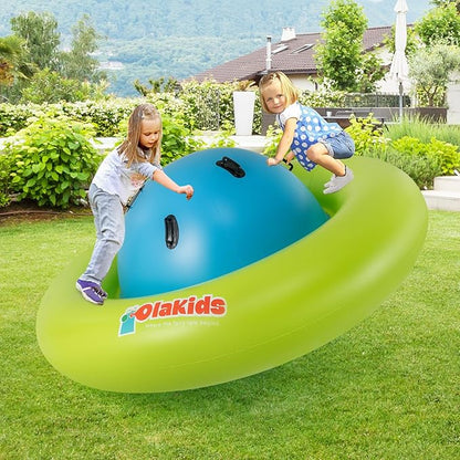 Giant 8ft Inflatable Play Dome for Kids – Roll, Rock & Climb Toy | 250 lb Capacity | Outdoor Backyard Fun