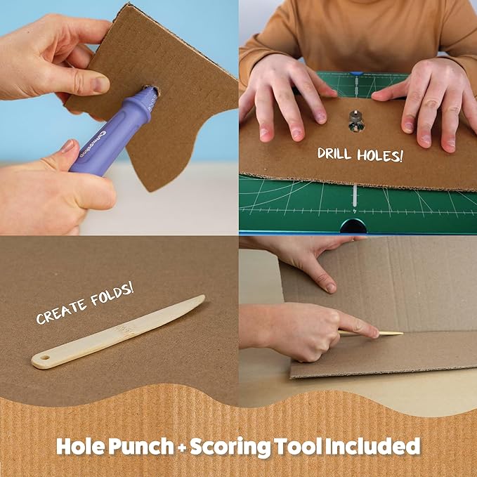 Kids' Electric Cardboard Tool | Inspire Creativity & STEAM Learning 🌟👧👦