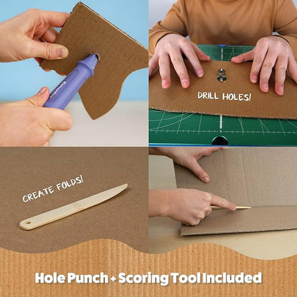 Kids' Electric Cardboard Tool | Inspire Creativity & STEAM Learning 🌟👧👦