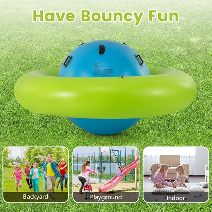 Giant 8ft Inflatable Play Dome for Kids – Roll, Rock & Climb Toy | 250 lb Capacity | Outdoor Backyard Fun