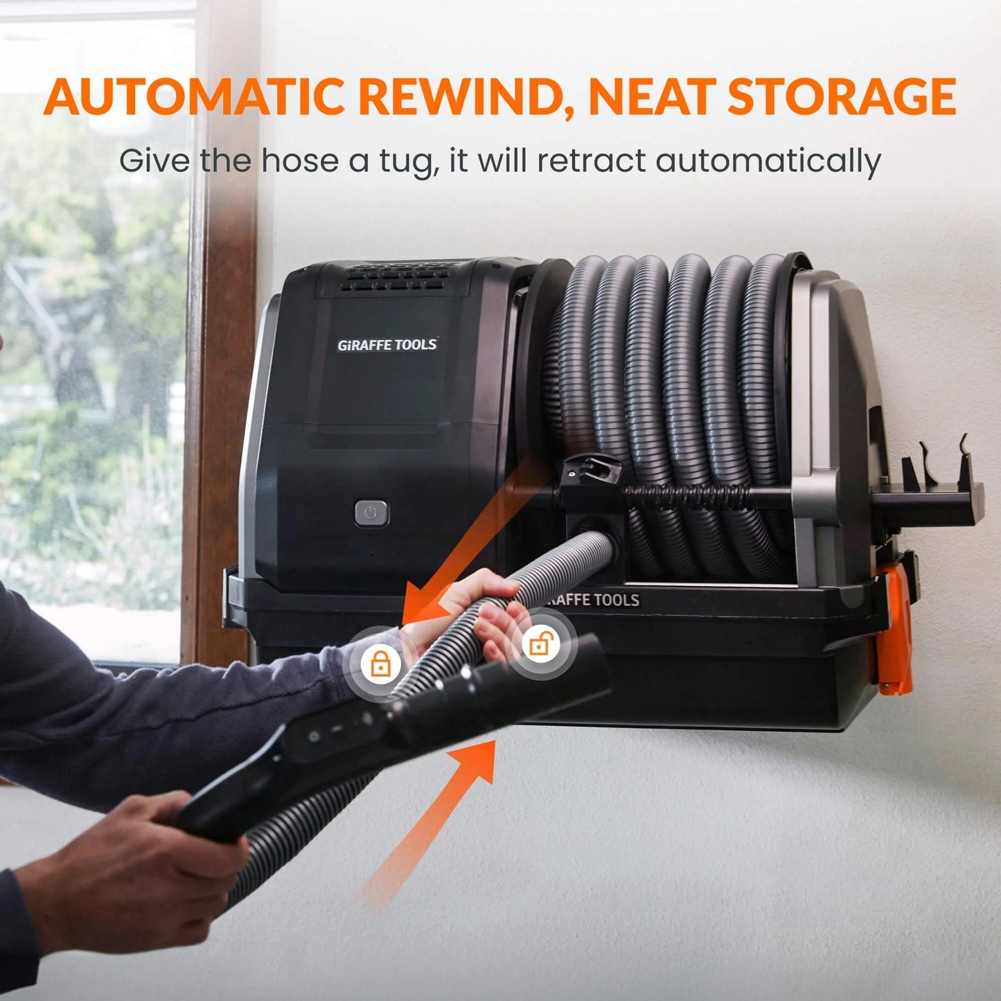 Powerful 4.5-Gallon Wet Dry Vacuum with HEPA Filter
