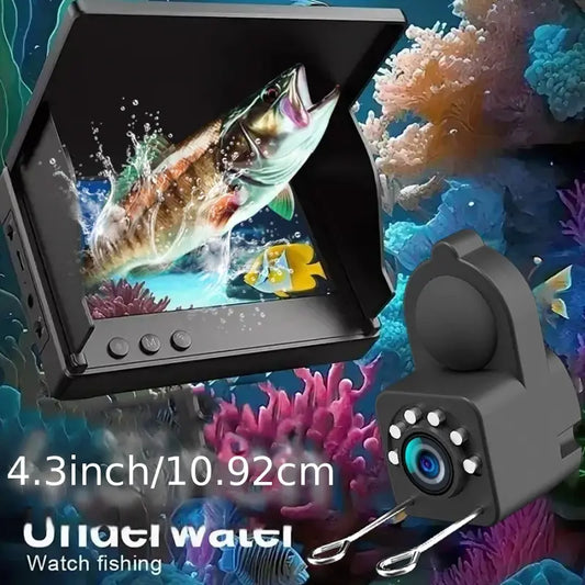 Portable Underwater Fishing Camera with Night Vision & HD Display – Perfect for Anglers